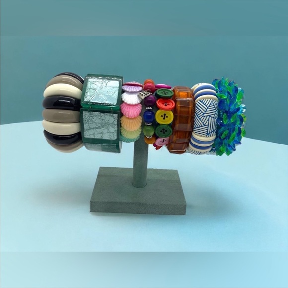 Retro Colourful Bracelets Lot - Picture 6 of 11